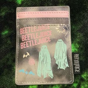 SOLD* Loungefly Pastel Beetlejuice Card Holder